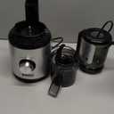 Ganiza Juicer Machines, Slow Masticating Juicers with Large Feed Chute for Whole Fruits & Vegetables, Cold Press Juicer with 3 Replace Filters for Batch Juicing, Easy to Clean, BPA Free(Silver)