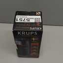 KRUPS Silent Vortex Electric Coffee Grinder: 3 oz Capacity, 5x Quieter, 175W Motor for Coffee Beans, Spices & Herbs - Removable Dishwasher-Safe Bowl, 12-Cup Yield, Black