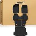 LASFIT Full Set Floor Mats for Honda CR-V 2012-2016 EX & LX & SE, All Weather TPE Custom Fit Floor Liners 1st & 2nd Row & Seat Back Mat & Cargo Mat (Not Fit EX-L & Touring)