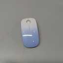 RAPIQUE Bluetooth Wireless Mouse - (BT5.1+USB) Dual Connectivity, Quiet Click, Low Power, and 1600 DPI, Portable Cordless Mouse for Laptop, MacBook Pro/Air, iPad (Gradient Sky Blue)