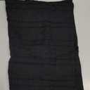 MIULEE Decorative Linen Check Throw Pillow Covers Neutral Farmhouse Vintage Pillow Covers 20x20 Set of 2 Boho Modern Home Decor for Sofa Couch Bedroom Cushion Black