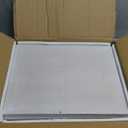 Corner Bread Box for Kitchen Counter Double Layer Bamboo Bread Storage Container Large Capacity Bread Storage Bin Farmhouse Breadbox Organizer (Antique White)