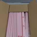 SONGMICS Shoe Rack, 3-Tier Shoe Organizer, Metal Storage Shelf, Upright or Upside Down, for 16-20 Pairs, Stackable, for Entryway, 11.8 x 36.2 x 21.7 Inches, Jelly Pink ULSA303S01