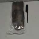 SARLA Invisible Wire Hair Extensions with 3 Clips Synthetic Wavy Curly Hairpiece Adjustable Transparent Headband for Women 16 Inch Medium Brown