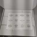 5 Pcs Glass Food Storage Containers With 132 Pantry Labels Preprinted  Thicken(3mm) Jars Airtight Bamboo Lid Stackable Kitchen Canisters Set For Candy, Cookie, Rice, Sugar, Flour