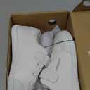 HOBIBEAR Kids Barefoot Shoes Wide Toe Box Zero Drop for Toddler Little Big Kid Boys Girls Walking Sneaker (White)