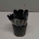 BS-MALL Makeup Brush Set 18 Pcs Premium Synthetic Foundation Powder Concealers Eye shadows Blush Makeup Brushes with black case (C-Black