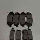 D1285 D1037 Front Rear Ceramic Brake Pads Set for Chrysler 200 2011-2014,Sebring 2007-2010,Dodge Avenger 2008-2014,Caliber 2007-2012,Jeep Compass/Patriot 2007-2017,Mitsubishi Lancer 2004-2017