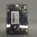 Leather Snaps and Fasteners Kit15mm 40 Sets Metal Snap Buttons with Setter Tools Sewing Snaps for ClothingFabricLeather, Clothes, Jackets, Bags, DIY Crafting Black Snaps