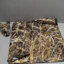 AUSCAMOTEK Camouflage Insulated Poncho with Hood - Convertible Wearable Sleeping Bag for Duck & Deer Hunting Fishing Camping