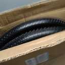 20" Flat Free Wheelbarrow Tires, Pu Non-inflated Wheels Compatible with 2.44" Centered Hub for rubber-maid Garden Carts, Garden Trailers, Roofing Equipment, 1.73 Tire Width