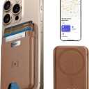 ESR for MagSafe Wallet with Find My Functionality, 5 Cards Holder, RFID-Blocking, Strong Magnetic Wallet for iPhone, for iPhone 17/16/15/14/13/12 Series, Not for 13/12 Mini, Brown