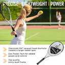 HEAD Geo Speed Adult Tennis Racket - Pre-Strung Light Balance 27.5 Inch Racquet, 4 3/8" Grip