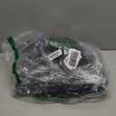 Navy Blue Camo Outdoor Trash Can with Lid 20+ Gallon Collapsible Trash Can Camping Waterproof Garbage Bags for Rv, Backyard, Picnic