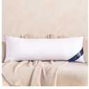 Premium Memory Foam 14 x 36 Inch Throw Pillow Insert - Decorative Lumbar Throw Pillow for Living Room, Sofa and Couch, 14 x 36 Inch, White