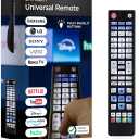 UltraPro Backlit OneTouch Universal Remote Control, Replacement TV Remote for Samsung, LG TV Remote, Vizio, Sony, Roku and More, Easiest Setup Ever U.S. Based Support 80830