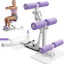 FEIERDUN Squat Machine for Women, Adjustable Deep Squat & Glutes Trainer, Low Impact Core & Lower Body Workouts, Push Up Board & Strength Training, Easy to Assemble Home Gym Equipment, 400Lbs Weight Capacity