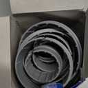 Impresa Quilt Clips Variety Pack  2", 3" & 4" Diam x 1" Tall Gray Quilting Clamps & Holding Clips  Versatile Rolled Holder for Hand & Machine Sewing