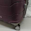 Samsonite Freeform 2-Piece Luggage Set - Carry-On & Large Checked Luggage with Dual Spinner Wheels - Durable Polypropylene Hardshell - TSA Lock, Airline-Approved - Expandable - Amethyst Purple