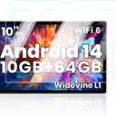 Screen Protector for Tuotatop X13 Android 14 Tablet 10 Inch 2024 New, Anti-Scratch 9H Hardness Touch Sensitive 2.5D Rounded Edges Bubble Free Easy to Install, 2 Pack.