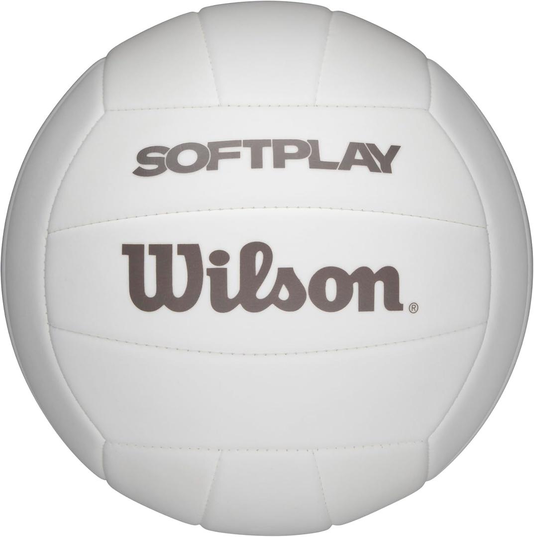 WILSON Soft Play Volleyballs - Official Size (White)
