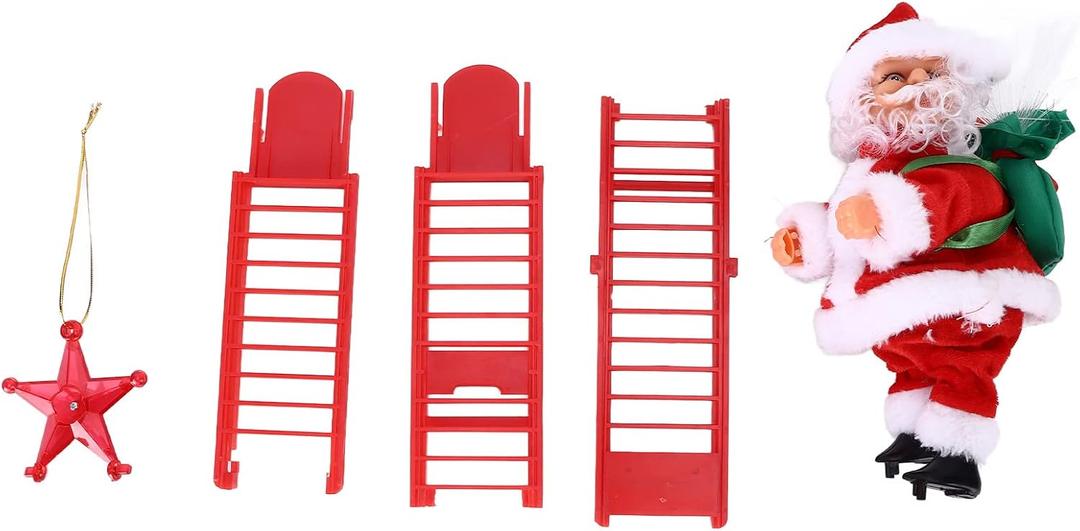 Electric Climbing Ladder, Santa Claus Musical Climbing Ladder, Christmas Tree Hanging Pendant, Christmas Tree Hanging Decorations, Festival Ornament