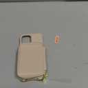 Phone Case for iPhone 12 Pro iPhone12 6.1 Wallet Cell Cover with Tempered Glass Screen Protector Crossbody Strap Lanyard RFID Blocking Credit Card Holder iPhone12pro 5G i 12s 12pro Women Girls Beige