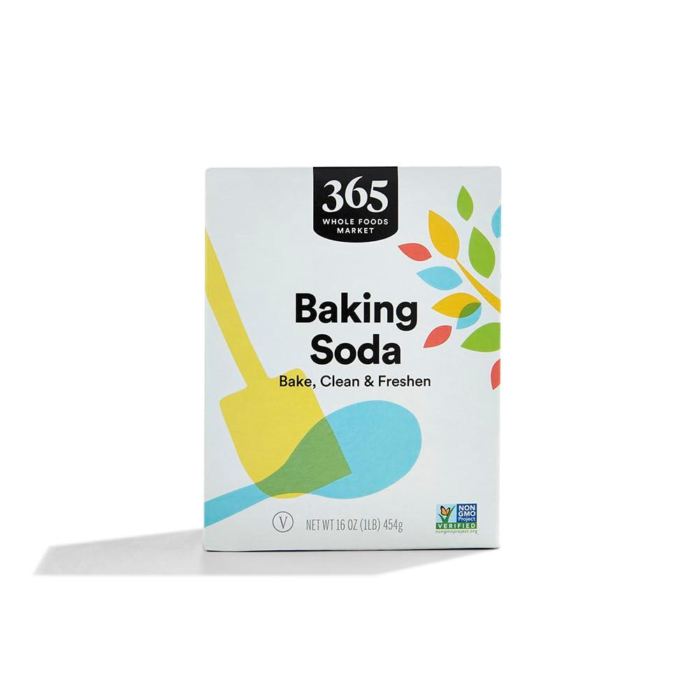 365 by Whole Foods Market, Baking Soda, 16 Ounce (EXP 02/15/28)