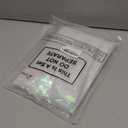 Jetec 2 Pcs 74"x55" Worship Flags for Dance Church Praise Dance Flag with Flexible Rod Semicircle Angel Wing for Outdoor Stage Performance Religious Activities(Transparent White,Solid Color)