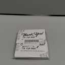50 Thank You for Your Order Cards, Customer Thank You Cards, Package Insert for Business