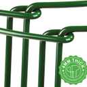 LEOBRO Plant Support, 8PCS Peony Cages and Supports, Plant Stakes for Indoor Plants, Outdoor Plants, Metal Garden Stakes, Plant Holders, Tomato Monstera Hydrangea Support Cage, 10" W x 15.8" H