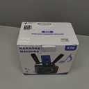 Karaoke Machine, Portable Bluetooth Speaker with 2 Wireless Microphone for Adults & Kids with LED Lights, Karaoke Microphone with PA System Supports USB/TF/AUX, Gift for Party (Black)