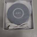 Indoor Camera with Clock and Wireless Charging, 1080P WiFi Cameras for Home, Security Camera with Motion Detection, Night Vision, Local & Cloud Storage,with APP (Black)