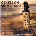 Striking Viking Sea Salt Spray for Men, Citrus Scent, Hair Texturizing Spray - Volumizing, Curl Enhancing, Shape & Hold, 6.76 fl Oz, Paraben Free, Made in Germany