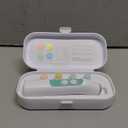 Frida Baby Electric Nail Buffer | Safe + Easy Baby Nail File, Baby Nail Clippers + Nail Trimmer Kit for Newborn, Toddler, Children's Fingernails/Toenails, 4 Buffer Pads, LED Light, Storage Case, White