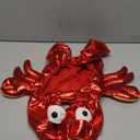 BAMY Halloween Dog Crab Costume Winter Pet Hoodie Funny Bulldog Apparel Cat Suit Puppy Clothes for Small Medium Dogs (M (Chest Circumference 15.7"))