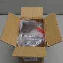 Kenond No Mess Bird Feeder Water Dispenser Set, Automatic Parrot Feeder Cage Accessories, Clear Parakeet Seed Container Food Drinker for Cage, Cockatiel Finch Lovebirds Budgies Canary (Blue)