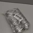 Curtain Grommet Kit for Curtains Rings, 32 Pack Silver 1-9/16 in ID