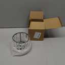 Crystal Ceiling Light Shade 5 Inch Iron Art Lampshade Cover for Wall Lamp Pendant Light Decorative Diffuse Lighting for Home Bedroom