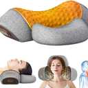 Pillow Neck Massager Hump: Fisiorest 3-in-1 Neck Massager Pillow for Neck Shoulder Pain Relief, Heated Neck Massager Pillows with Heating,Traction,Vibrating Function, Callixe Thera Pillow