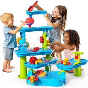 CozyBomB Magnetic Fishing Toys + 5-Tiers Water Table CozyBomB Magnetic Fishing Toys + 5-Tiers Water Table