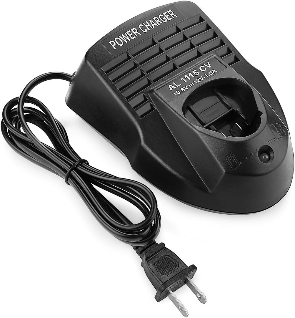 Powilling BC330 12-Volt Replacement Battery Charger for Bosch12-Volt Lithium-Ion Batteries