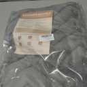 Stiio Bathroom Rugs, Bath Mats for Bathroom, Extra Soft and Water Absorbent, Non Slip Washable Muddy Mat for Floor, Tub and Shower, Front Door Entrance Inside Doormat, 32x47 Inches Grey