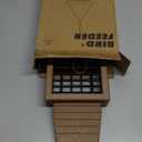 Gtongoko Recycled Plastic Suet Bird Feeder for Outside Hanging, Woodpecker Suet Feeder with Tail Prop, Hanging Suet Holder Birdfeeders, 1 Pack, Green