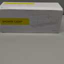 EUDELE Adhesive Shower Caddy, 5 Pack Rustproof Stainless Steel Bath Organizers With Large Capacity, No Drilling Shelves for Bathroom Storage & Home Decor (XL size, Black)