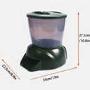 4.5L Automatic Koi Fish Feeder - Battery Powered Outdoor Dispenser