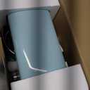 Kitchen in the box Stand Mixer,3.2Qt Small Electric Food Mixer,6 Speeds Portable Lightweight Kitchen Mixer for Daily Use with Egg Whisk,Dough Hook,Flat Beater (Blue)