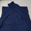 VintageClothing Surf Poncho Changing Robe with Hood, Men Women Thick Quick Dry Microfiber Wetsuit Changing Towel XL