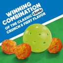 4 x Vlasic Pickle Balls, Spicy Dill Pickle Flavored Corn Puffs, Pickleball Gifts, Easter Basket Stuffer for Pickle Lovers, 2 oz. (EXP 05/19/26)