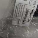 Amazon Essentials Women's Cap Sleeve Boat-Neck Faux Wrap Dress (Medium, Black Ditsy Floral)